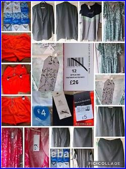 BOX OF 47 Mixed Unbranded NEW Mixed Clothing Joblot Wholesale Clearance