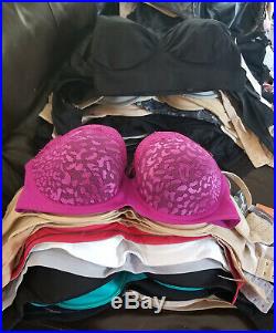Bra Lot 50 pc ALL NWT Mixed Famous Maker Bras Wholesale NEW Playtex Bali & More