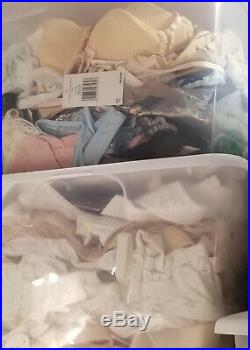 Bra Lot of 50 Mixed Famous Maker Bras Wholesale NEW NWOT Playtex Bali & More