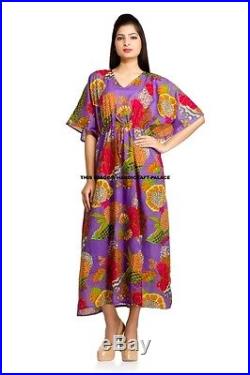 Bulk Lot Of 20 Pcs Assorted V-neck Kaftan Long Length Dress Kimono Wholesale