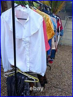Bulk Vintage Wholesale Lot 50 Shirts Skirts Dress Mix