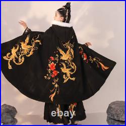 Chinese Hanfu Cloak Elegant Embroidery Overcoat Women Winter Coat Cosplay Cape