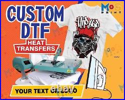 Custom Heat Transfers, Ready To Press DIY Iron on T-shirt Wholesale Personalised