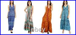 Dress Backless Women Dress Silk Bohemian Dress Wholesale Lot of Indian wedding