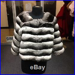 Empress Chinchilla Elegant Jacket Shrug Coat Retro Chic Direct At Wholesale New