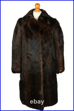 Fur Coats Womens Classy Smart Warm Winter Vintage Job Lot Wholesale x5 -Lot717