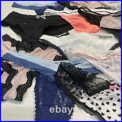 HUGE LOT 41 NWT Victoria's Secret Thong Bikini Wholesale Panties L