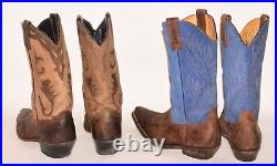 HUGE WHOLESALE RESALE RETAIL LOT 24 Vtg LEATHER Women's Western Boots 6 10 M