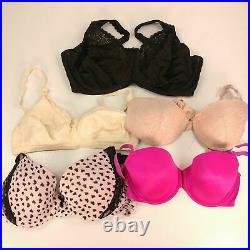 Huge Lot 50+ Bras Mixed Sizes Styles Colors Wholesale Resale Underwire Wirefree