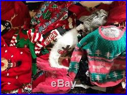 Huge Wholesale Job Lot Of Adults & Children's Christmas Jumpers 180+
