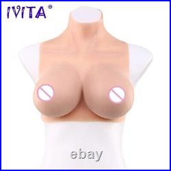 IVITA Realistic Silicone Breast Forms Boobs Crossdresser Enhancer Cosplay