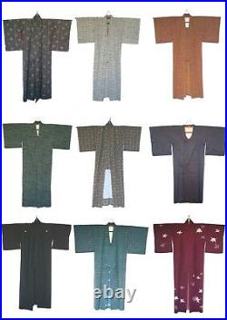 JOB LOT 20x Vintage Japanese Kimono + Haori WHOLESALE