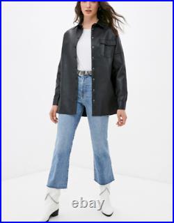 JOBLOT WHOLESALE X20 Missguided Faux Leather Shirt Jacket Ladies Size UK 10