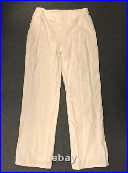 JOBLOT WHOLESALE X32 PAIRS Missguided Seam Detail Straight Leg Trousers White