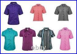 JOBLOT Wholesale 350 x Ladies shirts / blouses mixed sizes and colours job lot