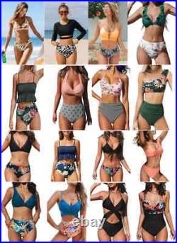 JOBLOT Wholesale Women Swimsuit One Piece Bikini Set Sexy Swimwear Tall Tri Swim