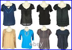 Job Lot Gypsy Tunic Top Indian Blouse Vintage Wholesale x30 -Lot870