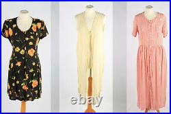 Job Lot Vintage Dress 70s 80s 90s Retro Casual Summer Wholesale x20 -Lot860