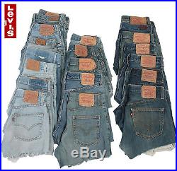 Job Lot Vintage Levis High Waisted Shorts Grade B Wholesale X20 Pieces