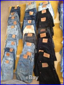 Job Lot Vintage Levis Shorts Grade B Wholesale X20 Pieces Joblot Resell