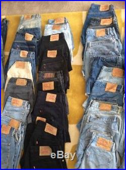 Job Lot Vintage Levis Shorts Grade B Wholesale X20 Pieces Joblot Resell
