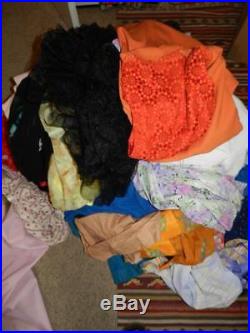 Job Lot Wholesale 130 Womens Vintage Shop Stock Dresses Blouses Knitwear