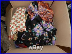 Job Lot Wholesale 220+ Items Womens Vintage Shop Stock Dresses Blouses Knitwear