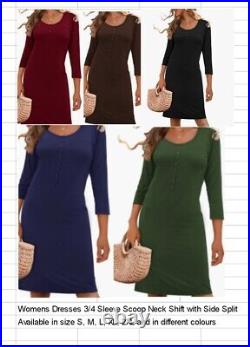 Joblot Of 40 Brand New Womens Dresses Wholesale Bulk