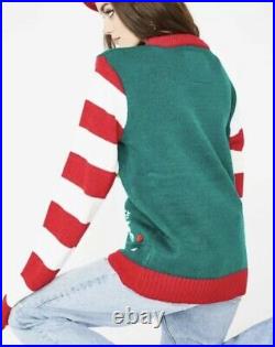 Joblot, Wholesale (57 Units) Womens Christmas Jumpers, T Shirts RRP £800 S/M/L