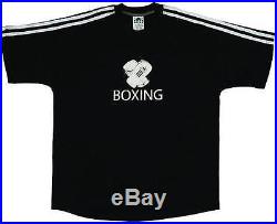 Joblot Wholesale Adidas Mens Cotton Boxing Gloves T-Shirt Top Black 280 UNITS