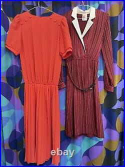 Joblot Wholesale Resale 20 X Vintage Dresses 70s 80s 90s Floral Day St Michael