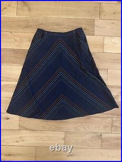 Joblot wholesale True vintage maxi Midi Wool skirts 70s long 7 Pieces