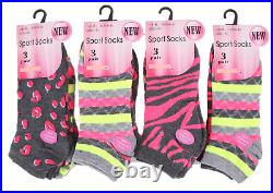 Ladies Girls Trainer Socks Women's Liner Ankle JOBLOT wholesale Winter Socks