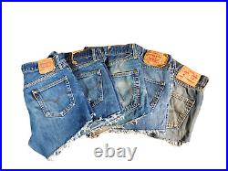 Levis Womens Shorts High Waisted Hotpants Levi Grade B Wholesale/Joblot x20