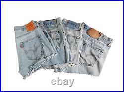 Levis Womens Shorts High Waisted Hotpants Levi Grade B Wholesale/Joblot x20