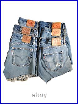 Levis Womens Shorts High Waisted Hotpants Levi Grade B Wholesale/Joblot x20