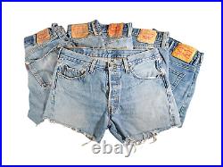 Levis Womens Shorts High Waisted Hotpants Levi Grade B Wholesale/Joblot x20