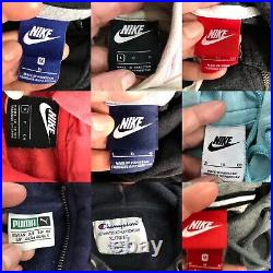 Lot 25 Sweaters Womens Nike Adidas Champion Mixed Sizes Wholesale Reseller