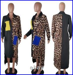 Lot Of 6 Fashion Dress/wholesale/cheetah Print Half Size