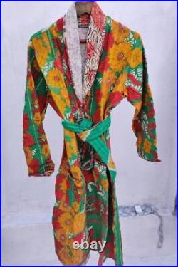 Lot Wholesale Assorted Vintage Kantha Jacket Kimono Winter Windbreaker Robe