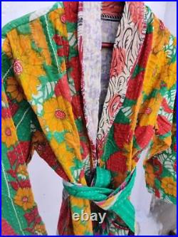 Lot Wholesale Assorted Vintage Kantha Jacket Kimono Winter Windbreaker Robe