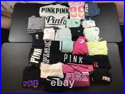 Lot of 25 Wholesale Pink Brand Victorias Secret Womens Clothing Shirt PINKLOT6