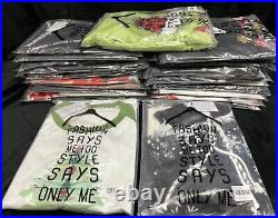 Lot of 30 Women's Xmas Tops New in package with Tags Wholesale Free S/H