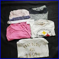 Lot of 50 Wholesale Pink Brand Victorias Secret Womens Clothing Size XS S