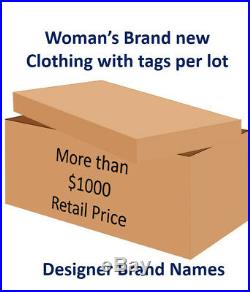MSRP $1500 NEW Wholesale LOT Women's Clothing- Major Brand Names Designer