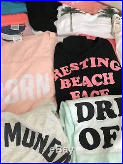 NEW Victoria Secret/PINK Wholesale 25 Lot Tops, Sleepwear, Shorts Liquidation