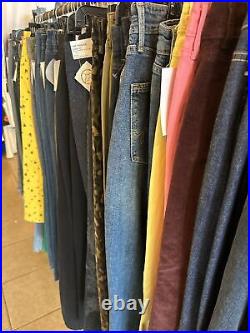 NEW Women's Clothing Pants Capris Jeans Wholesale Bundle Box Lot 20pc