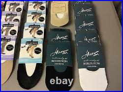 NWT Bulk Wholesale Lot 150 Pair No Nonsense & More Foot Liner Socks Mixed Lot