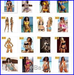 NWT Wholesale Lot 100 Pieces Women Bikini Bottoms Tops Bathing Suits Brand Name