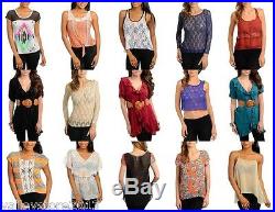 New Lot 20 Pcs Women tops Junior Apparel Mixed Summer dresses Wholesale S Small